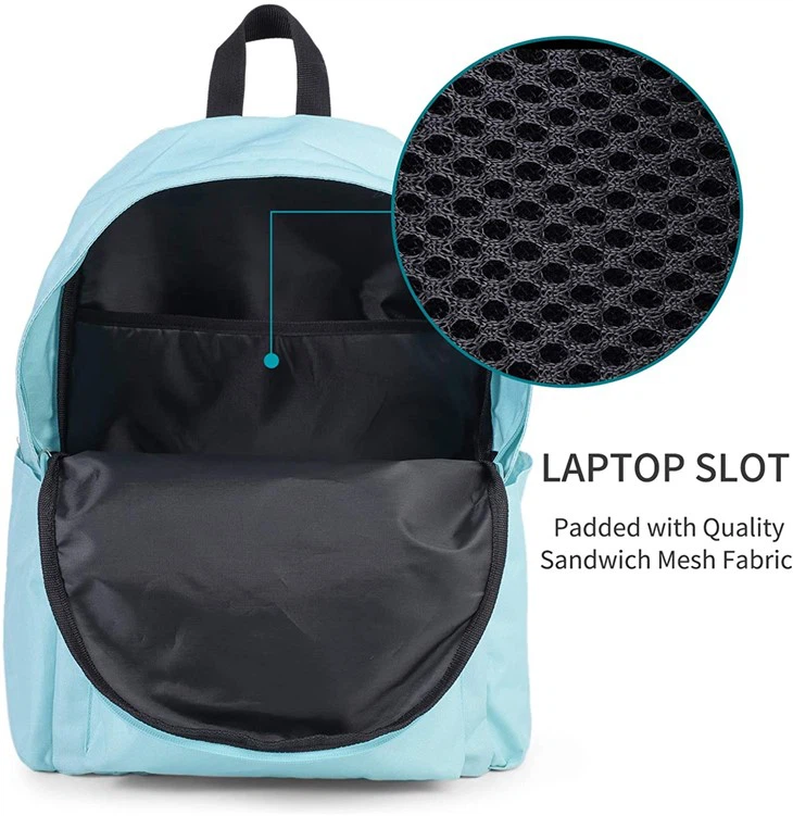 Lightweight Casual Laptop Backpack with Bottle Side Pockets